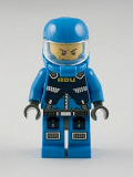 LEGO ac005 Alien Defense Unit Soldier 2 - Dark Bluish Gray Hips