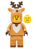 LEGO col401 Reindeer Costume, Series 23 (Minifigure Only without Stand and Accessories)