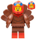 LEGO col406 Turkey Costume, Series 23 (Minifigure Only without Stand and Accessories)