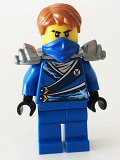 LEGO njo103 Jay - Flat Silver Shoulder Armor